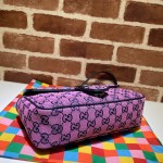 Gucci GG Marmont Multicolour small shoulder bag 443497 pink