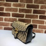 Gucci GG Marmont small shoulder bag 443497 beige-black