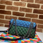 Gucci GG Marmont Multicolour small shoulder bag 443497 multicolour