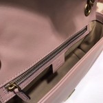 Gucci GG Marmont matelassé shoulder bag dusty pink 443497