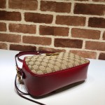 GG Marmont small shoulder bag red 447632 HVKEG 9772