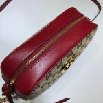 GG Marmont small shoulder bag red 447632 HVKEG 9772