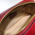 GG Marmont small shoulder bag red 447632 HVKEG 9772