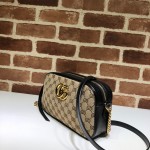 GG Marmont small shoulder bag black 447632 HVKEG 9772