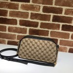 GG Marmont small shoulder bag black 447632 HVKEG 9772