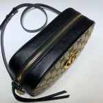 GG Marmont small shoulder bag black 447632 HVKEG 9772