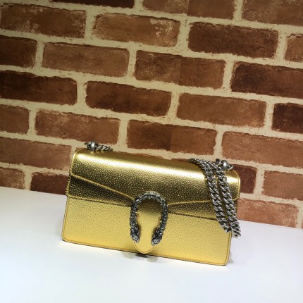 Gucci Dionysus small shoulder bag gold 499623