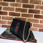 Gucci Ophidia small shoulder bag black 503877