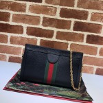 Gucci Ophidia small shoulder bag black 503877