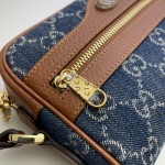 Gucci Ophidia GG mini bag denim 517350