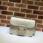 Gucci Horsebit 1955 shoulder bag white 602204