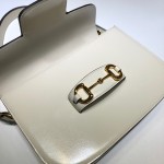 Gucci Horsebit 1955 shoulder bag white 602204