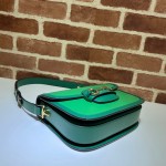 Gucci Horsebit 1955 small shoulder bag 602204 green