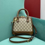 Gucci Horsebit 1955 mini top handle bag 640716 brown