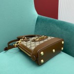 Gucci Horsebit 1955 mini top handle bag 640716 brown