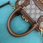 Gucci Horsebit 1955 mini top handle bag 640716 brown