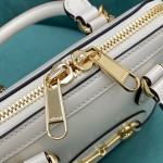 Gucci Horsebit 1955 mini top handle bag 640716 white