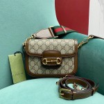 Gucci Horsebit 1955 mini bag 658574 brown