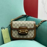 Gucci Horsebit 1955 mini bag 658574 brown