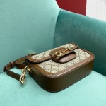 Gucci Horsebit 1955 mini bag 658574 brown