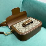 Gucci Horsebit 1955 mini bag 658574 brown