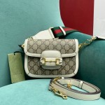 Gucci Horsebit 1955 mini bag 658574 bwhite