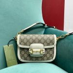 Gucci Horsebit 1955 mini bag 658574 bwhite