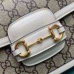 Gucci Horsebit 1955 mini bag 658574 bwhite