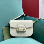 Gucci Horsebit 1955 mini bag 658574 white