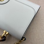675794 Gucci Diana small shoulder bag white