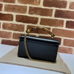 675795 Gucci Diana mini shoulder bag black