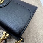 675795 Gucci Diana mini shoulder bag black