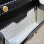 675795 Gucci Diana mini shoulder bag black