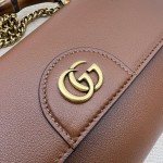 675795 Gucci Diana mini shoulder bag brown