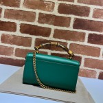 675795 Gucci Diana mini shoulder bag green