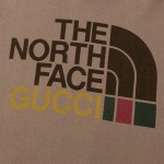 615061 The North Face x Gucci Cotton Sweatshirt Brown