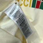 626990 The North Face x Gucci cotton sweatshirt white