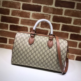 GG Supreme top handle bag 409527 beige