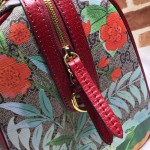 GG Supreme top handle bag 409527 red bird 