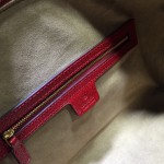 GG Supreme top handle bag 409527 red bird 