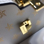 Gucci Sylvie leather mini bag white star 470270