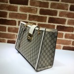 Gucci Padlock medium GG shoulder bag 479197 white