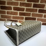 Gucci Padlock medium GG shoulder bag 479197 white