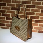 Gucci Horsebit 1955 tote bag brown 623694