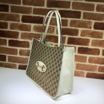 Gucci Horsebit 1955 tote bag white 623694