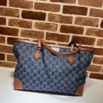 Gucci Ophidia GG medium tote 631685 denim