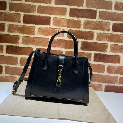 Gucci Jackie 1961 medium tote bag black 649016