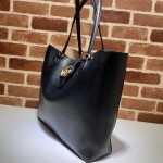 Gucci Medium tote with Double G 649577 black