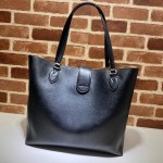 Gucci Medium tote with Double G 649577 black