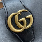 Gucci Medium tote with Double G 649577 black